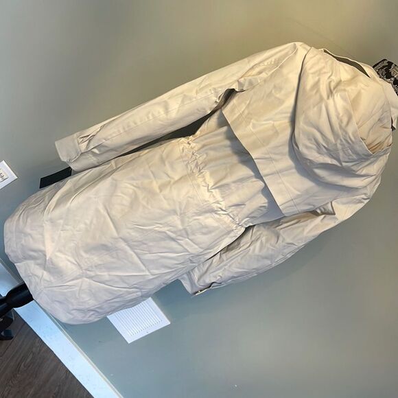 London Fog Trench Coat NEW Small - Picture 2 of 4